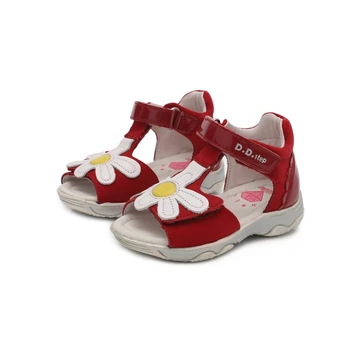 D.D.Step Bőrszandál kislányoknak