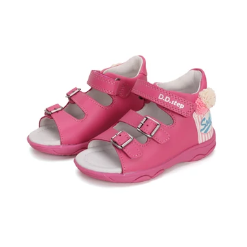 D.D.Step Bőrszandál kislányoknak