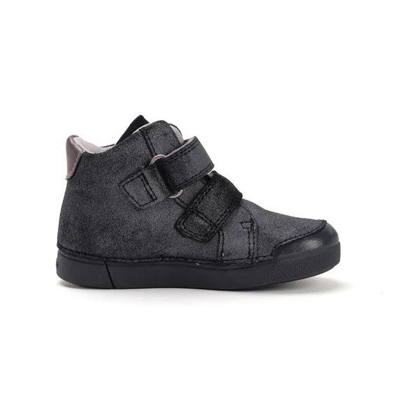 D.D Step led-es bőr magasszárú cipő